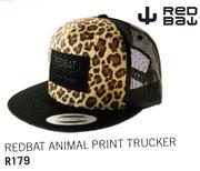 Redbat Animal Print Trucker