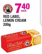 Red Label Lemon Cream - 200gm Each