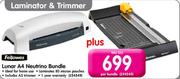 Fellowes Lunar A4 Neutrino Bundle-Per Bundle