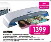 Fellowes Cosmic A3 Laminator Bundle