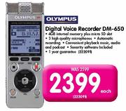 Olympus Digital Voice Recorder(DM-650)-Each