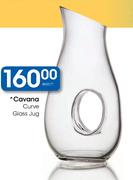 Cavana Curve Glass Jug-Each