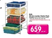 Elfa 40.5cm Jumbo Starter Pack-Per Set