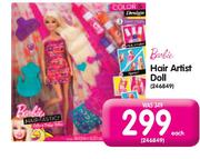 Barbie Hair Artist Doll (246849)-Each