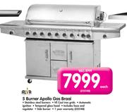 Alva 5 Burner Apollo Gas Braai