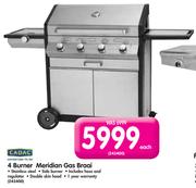 Cadac 4 Burner Meridian Gas Braai