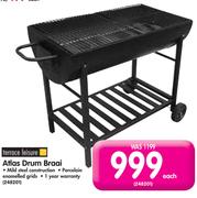 Terrace Leisure Atlas Drum Braai