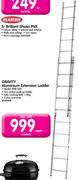 Gravity Aluminium Extension Ladder