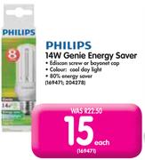 Philips 14W Genie Energy Saver