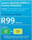 Huawei Media Pad On Smart Internet 500MB 