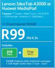 Lenovo Idea Tab A3000 On Smart Internet 500MB