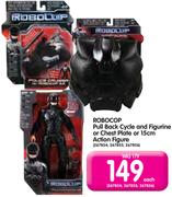 Robocop Pull Back Cycle And Figurine Or Chest Plate Or 15Cm Action Figure-Each