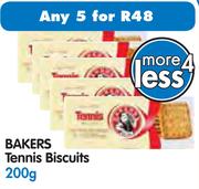 Bakers Tennis Biscuits-5x200G