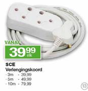 SCE Verlengingskoord-3m