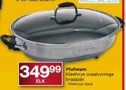 Platinum Kleefvrye Ovaalvormige Braaipan