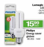 Philips Energy Saver Globes