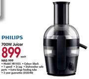 Philips 700W Juicer HR1855