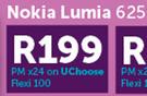 Nokia Lumia 625-On uChoose Flexi 100