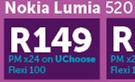 Nokia Lumia 520-On uChoose Flexi 100