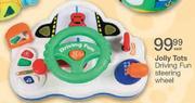Jolly Tots Driving Fun Steering Wheel