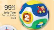 Jolly Tots Fun Activity Ball