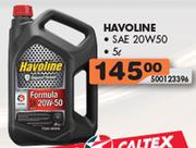 Havoline SAE 20W50-5Ltr