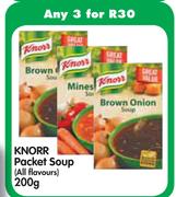 Knorr Packet Soup(All Flavours)-3x200g