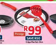Prestige Crepe Pan Set-24cm