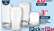 PnP No Name Willy,Zombie,Hi-Ball Or Whiskey Glass-Each