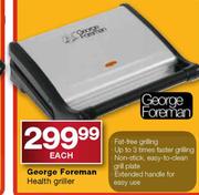 George Foreman Health Griller Each