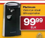 Platinum Vlekrye Staal Blikoopmaker Each
