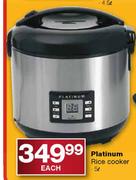 Platinum Rice Cooker-5L Each