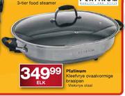 Platinum Kleefvre Ovaalvormige Braaipan Elk