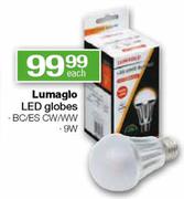 Lumaglo LED Globes Each