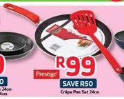 Prestige Crepe Pan Set-24cm