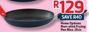 Home Options Non Stick Frying Pan Blue-28cm