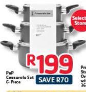 PnP Casserole Set-6 Piece