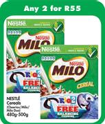 Nestle Cereals(Cheerios/Milo/Milo Duo)-2x480-500g