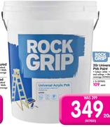 Rock Grip 20L Universal Acrylic PVA Paint