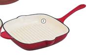  Panache Cast Iron Grill Pan-28cm Each
