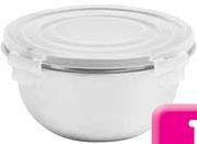 Slinox Stainless Steel Bowl With Lid-14cm Each