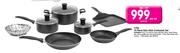 T-Fal 10 Piece Non Stick Cookware Set-Per Set