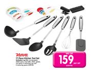 Nova 17 Piece Kitchen Tool Set-per Set