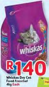 Whiskas Dry Cat Food Assorted-4Kg