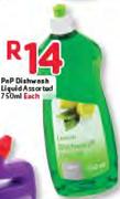 PnP Dishwash Liquid Assorted-750Ml