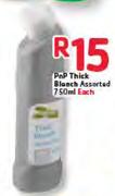 Pnp Thick Bleach Assorted-750ml Each