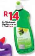 Pnp Dishwash Liquid Assorted-750ml Each