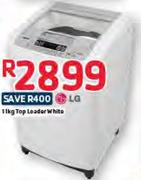 LG 110kg Top Loader White