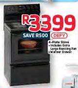 Defy 4 Plate Stove