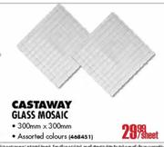 Castaway Glass Mosaic (300mm x 300mm)-per sheet